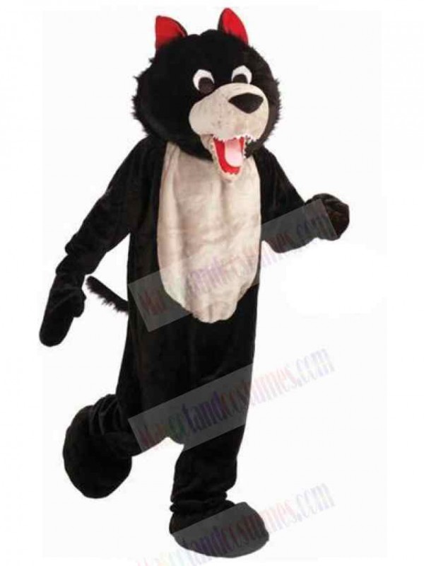Wolf mascot costume