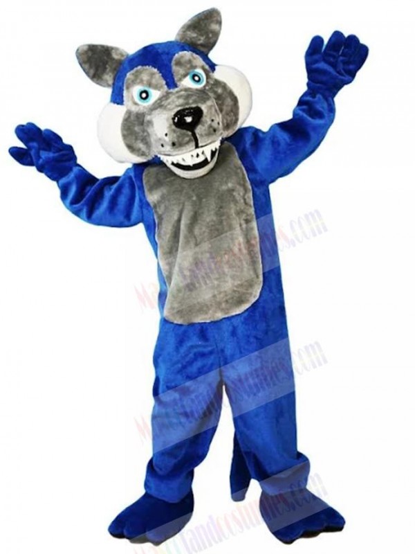 Wolf mascot costume