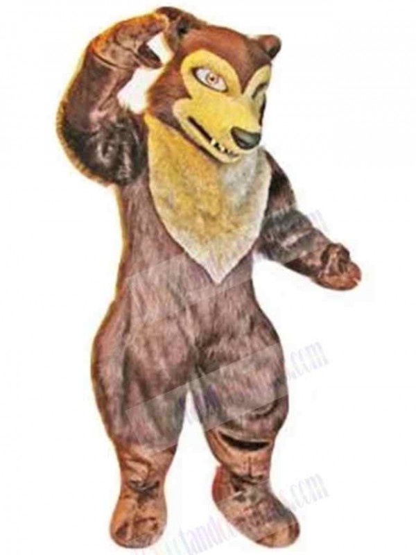 Wolf mascot costume