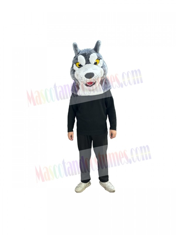 Wolf mascot costume