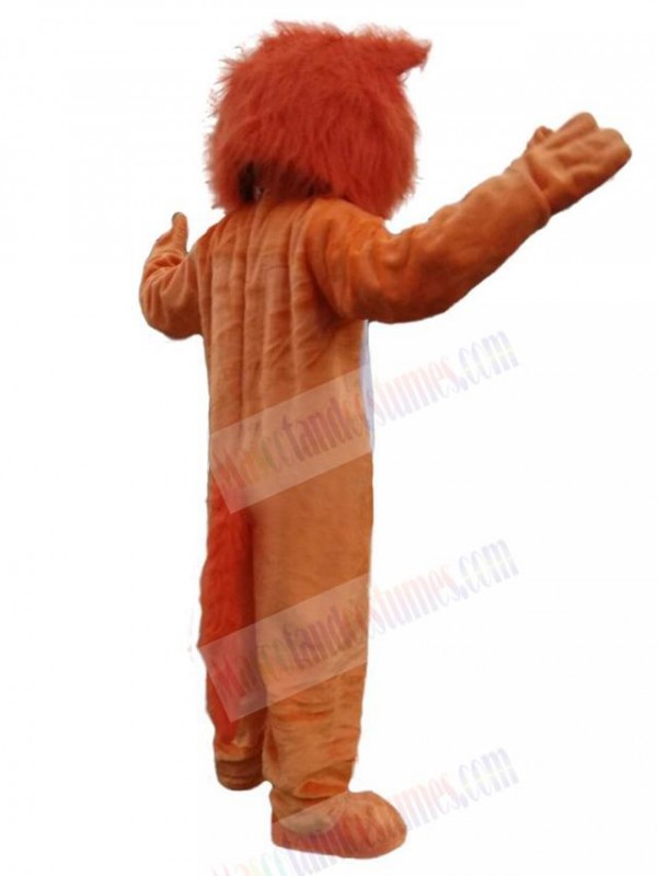 Wolf mascot costume