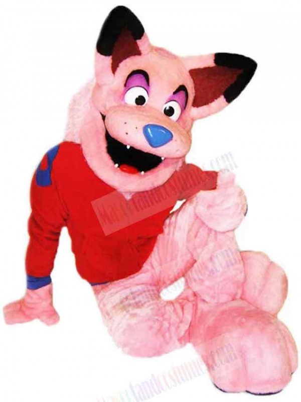Wolf mascot costume