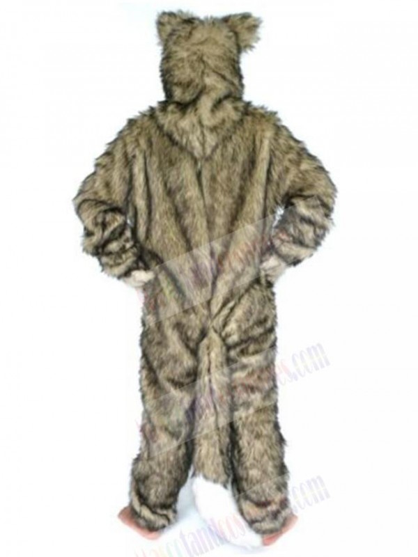 Wolf mascot costume