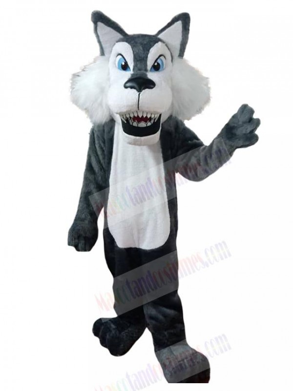Wolf mascot costume