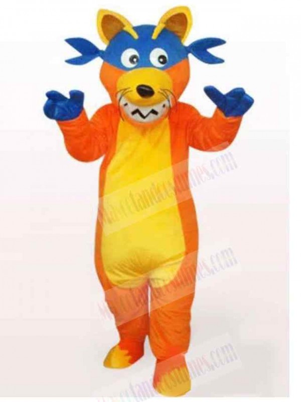 Wolf mascot costume