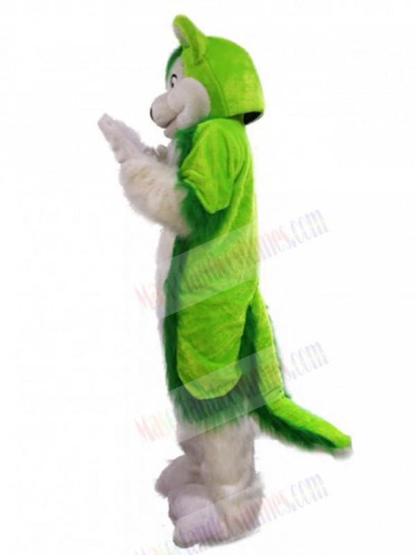 Wolf mascot costume