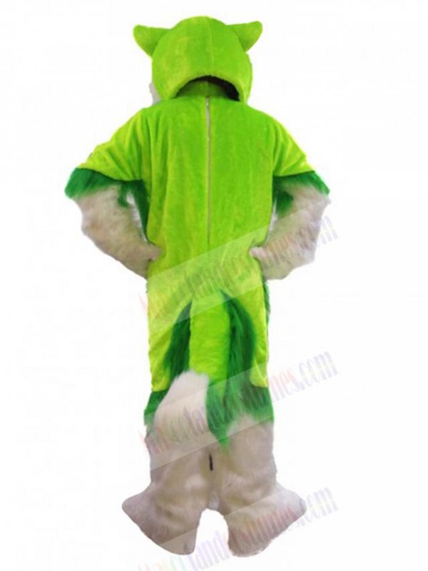 Wolf mascot costume
