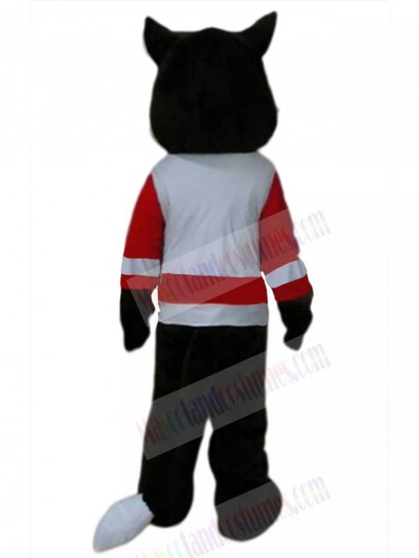 Wolf mascot costume