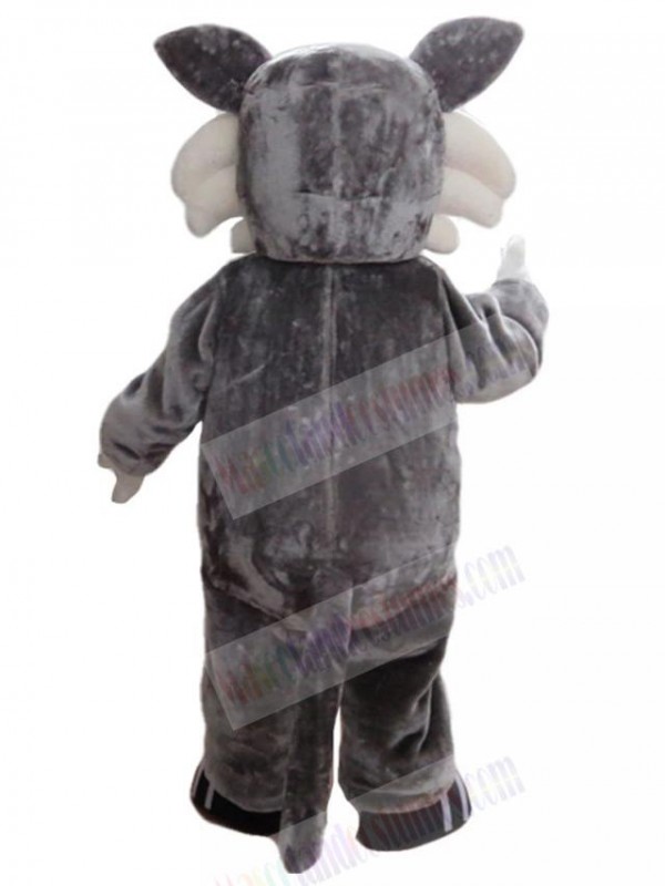 Wolf mascot costume