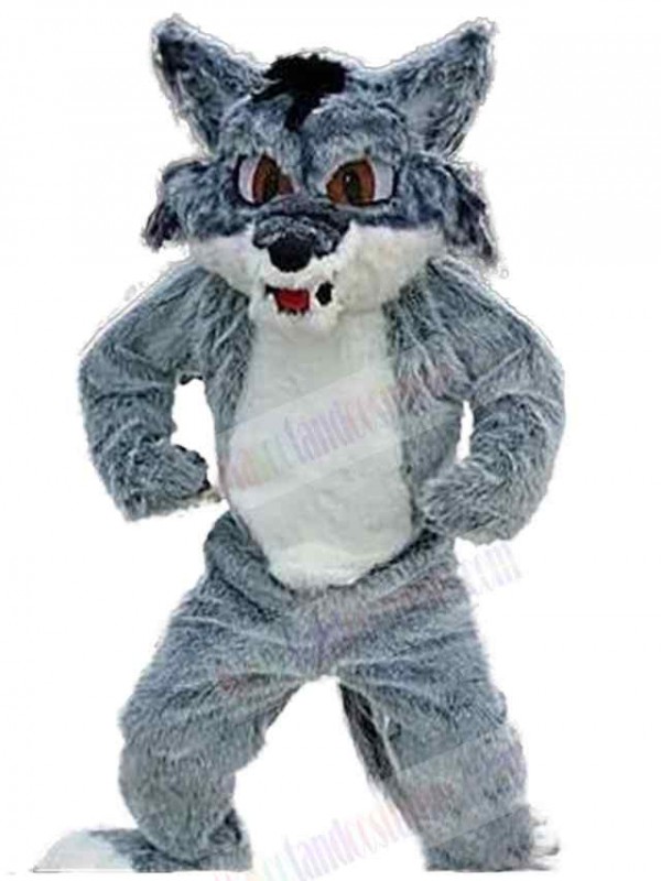 Wolf mascot costume