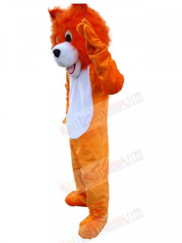 Wolf mascot costume