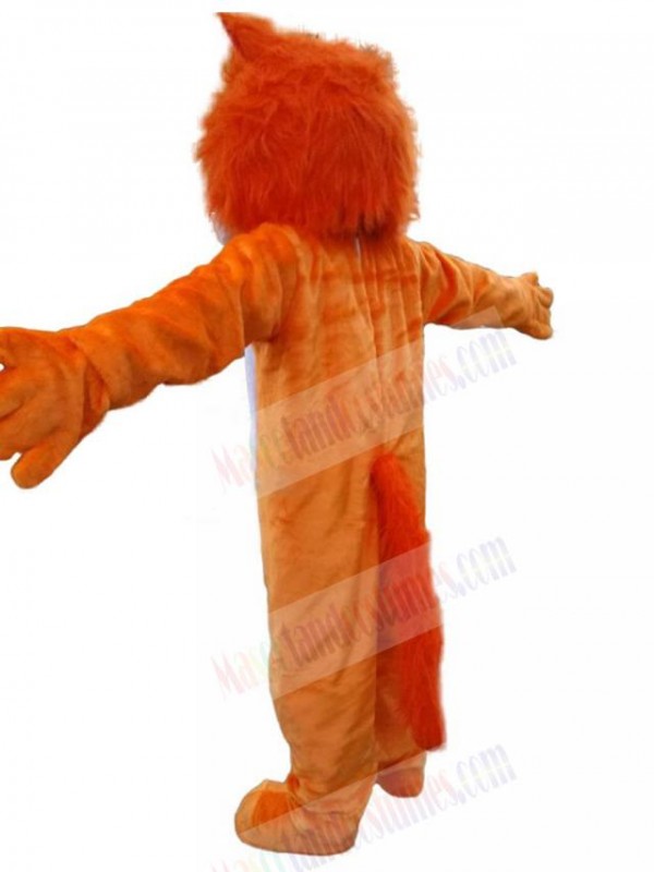Wolf mascot costume