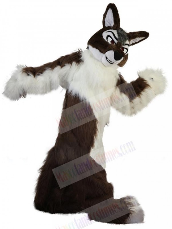 Wolf mascot costume