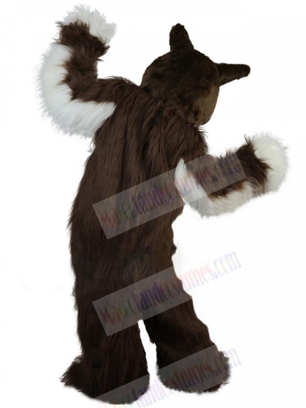 Wolf mascot costume