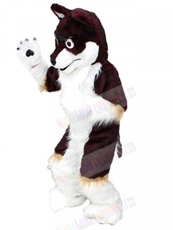 Wolf mascot costume