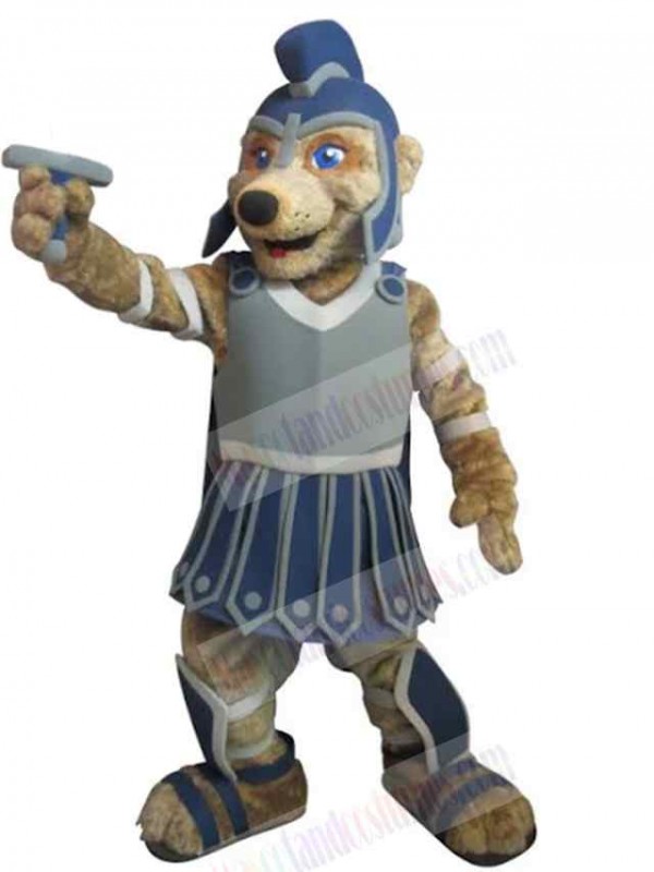 Wolf mascot costume