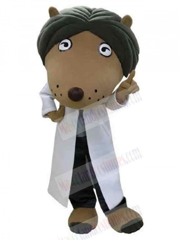 Wolf mascot costume