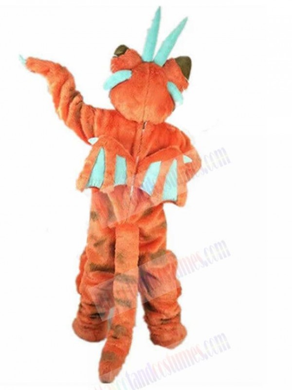 Wolf mascot costume