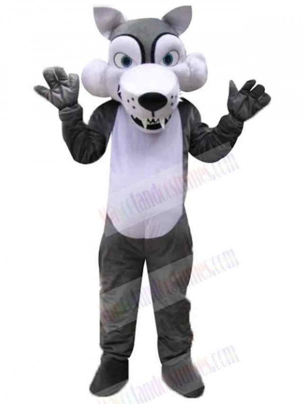 Wolf mascot costume