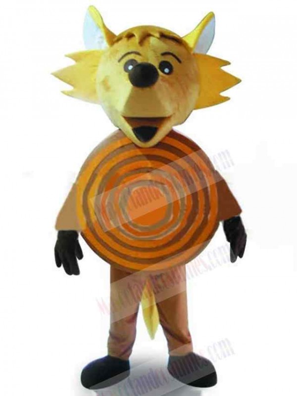Wolf mascot costume