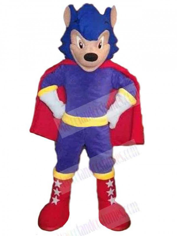 Wolf mascot costume