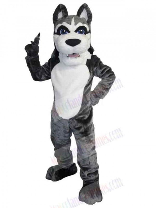 Wolf mascot costume