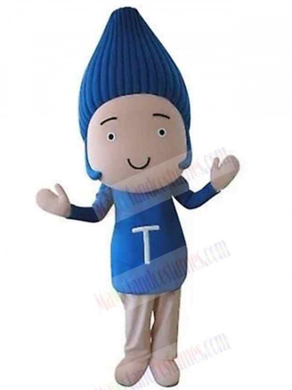 Snowman mascot costume