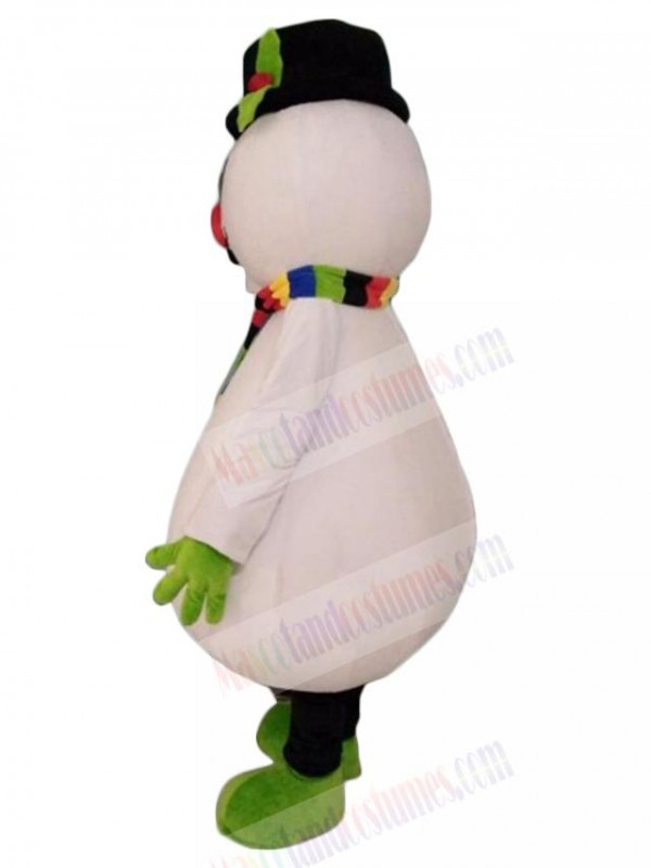 Snowman mascot costume