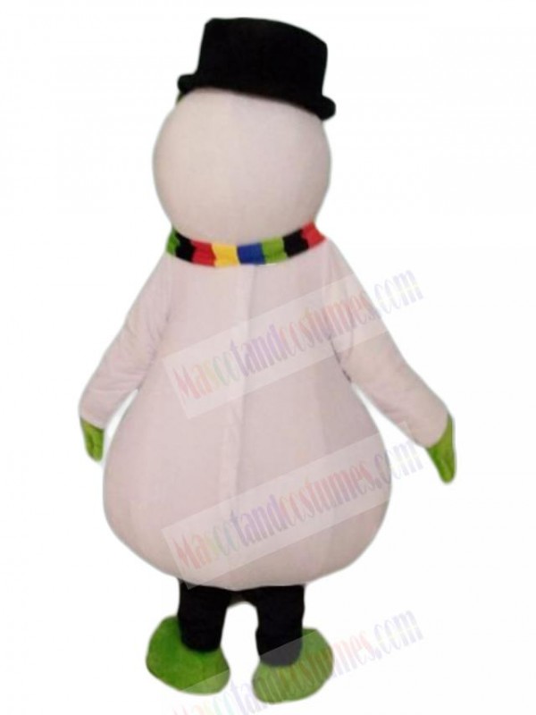 Snowman mascot costume