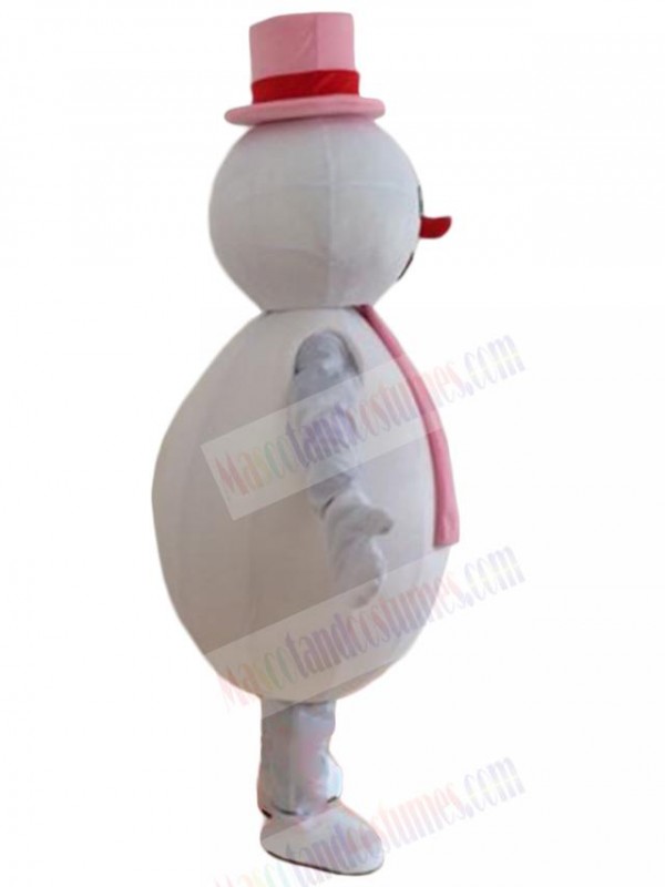 Snowman mascot costume