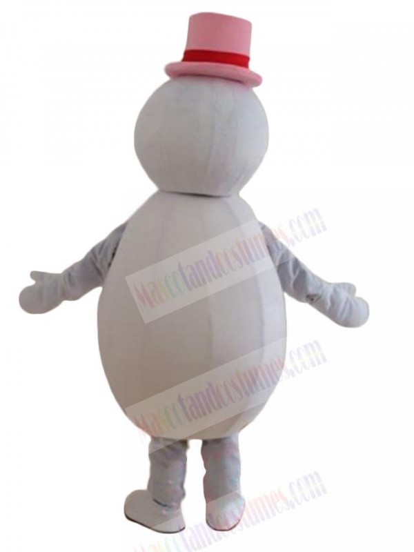 Snowman mascot costume
