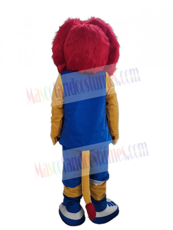 Lion mascot costume