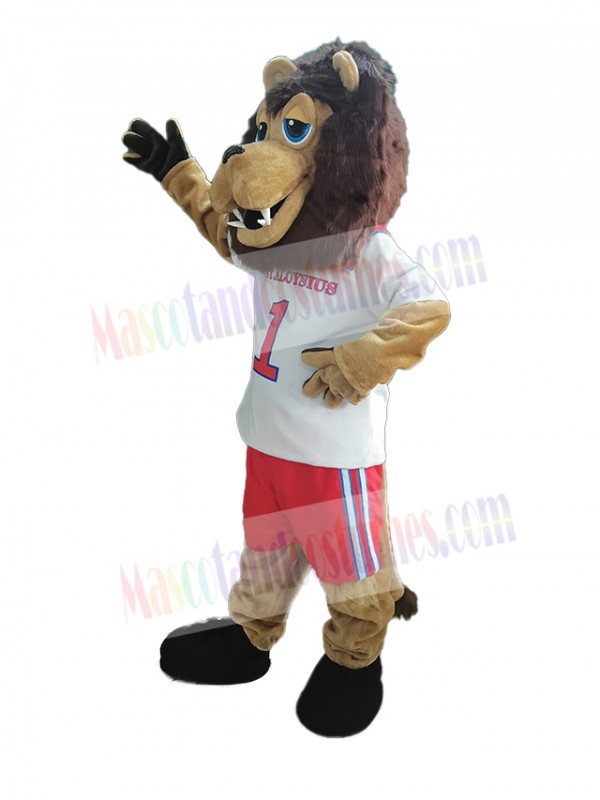 Lion mascot costume