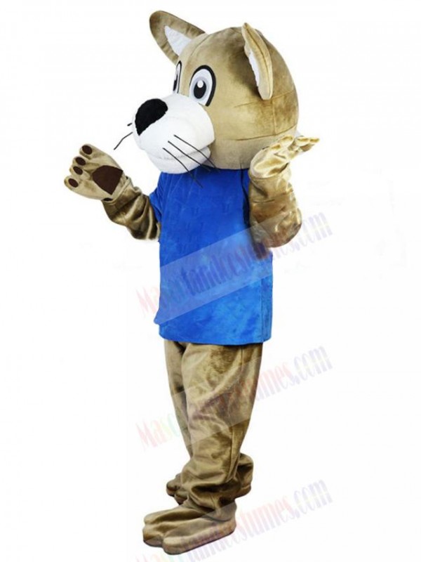 Leopard mascot costume