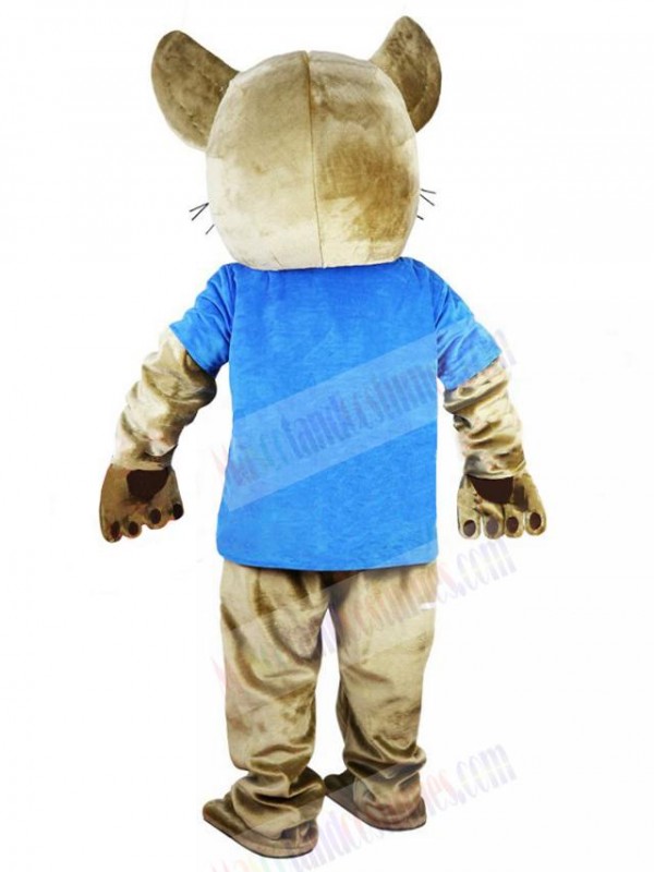 Leopard mascot costume