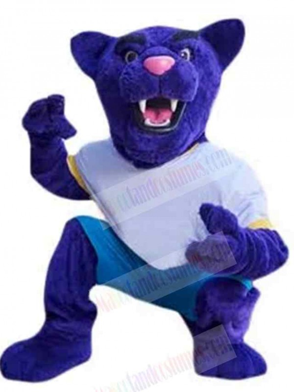 Leopard mascot costume