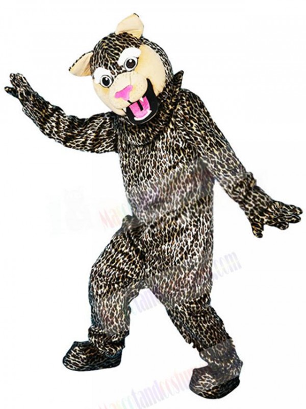 Leopard mascot costume