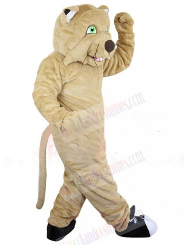 Leopard mascot costume