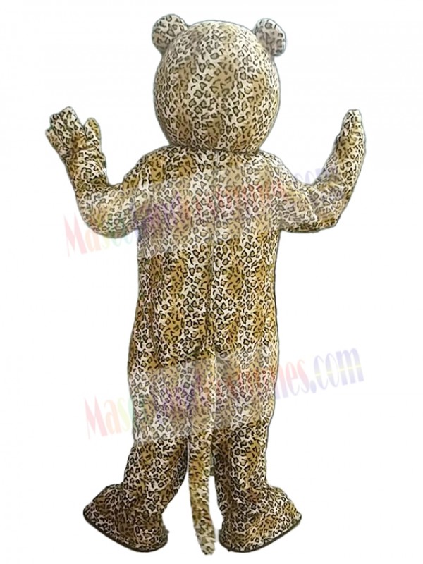 Leopard mascot costume