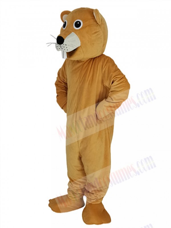 Beaver mascot costume