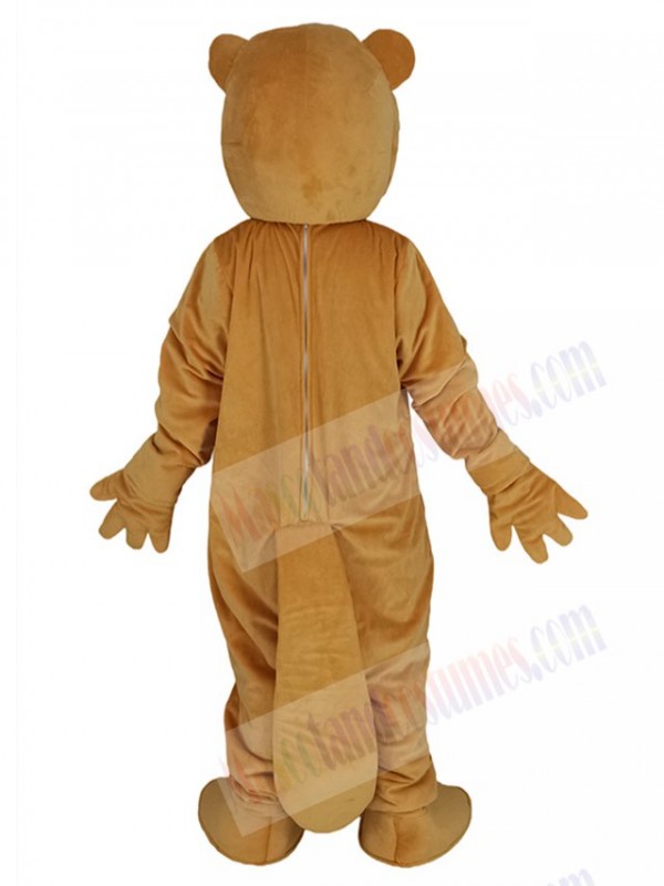 Beaver mascot costume