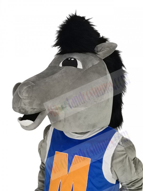 Mustang Horse mascot costume