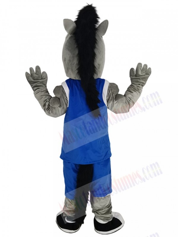 Mustang Horse mascot costume