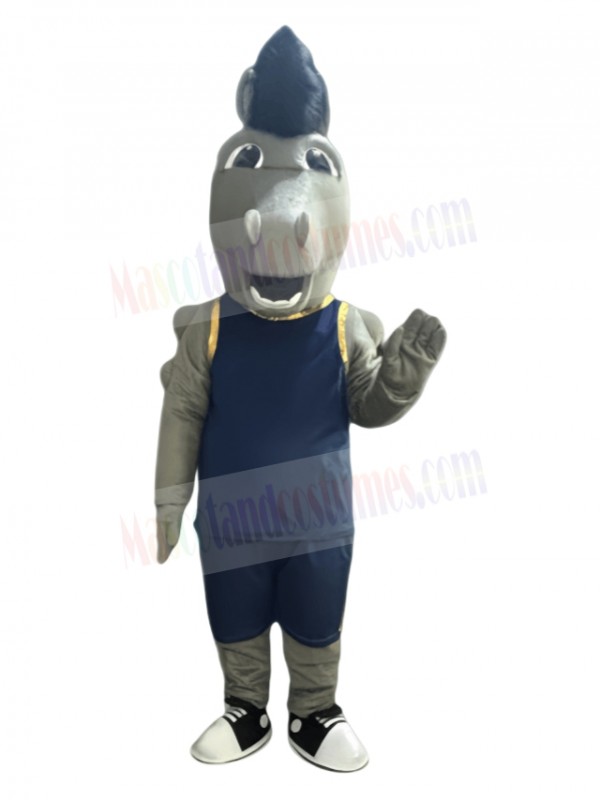 Mustang Horse mascot costume