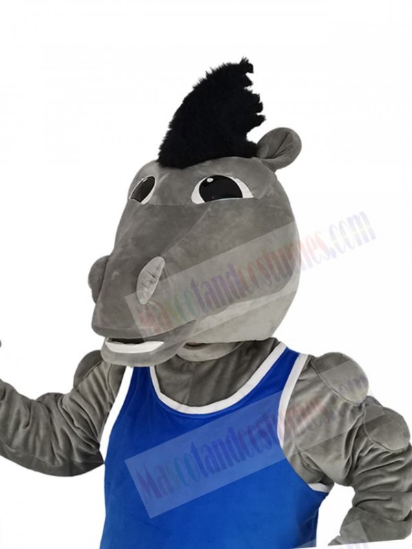 Mustang Horse mascot costume