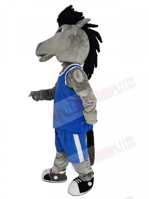 Mustang Horse mascot costume