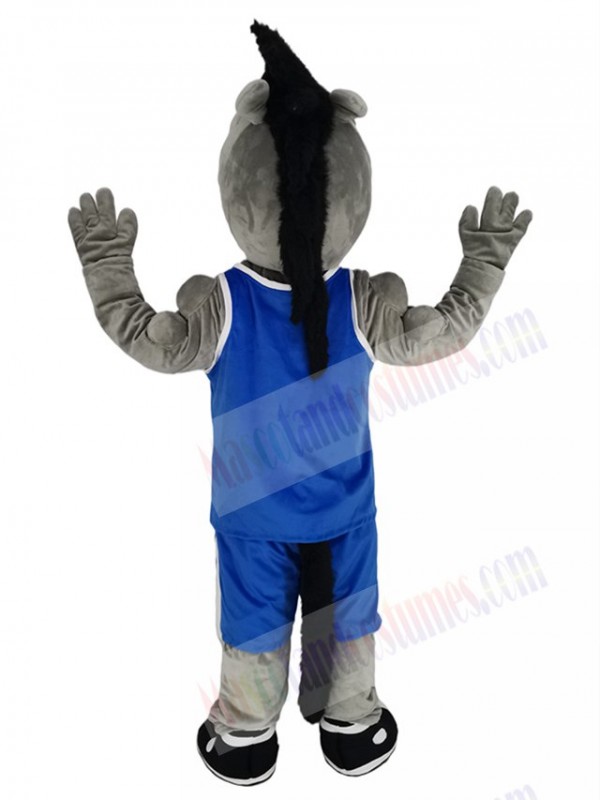 Mustang Horse mascot costume