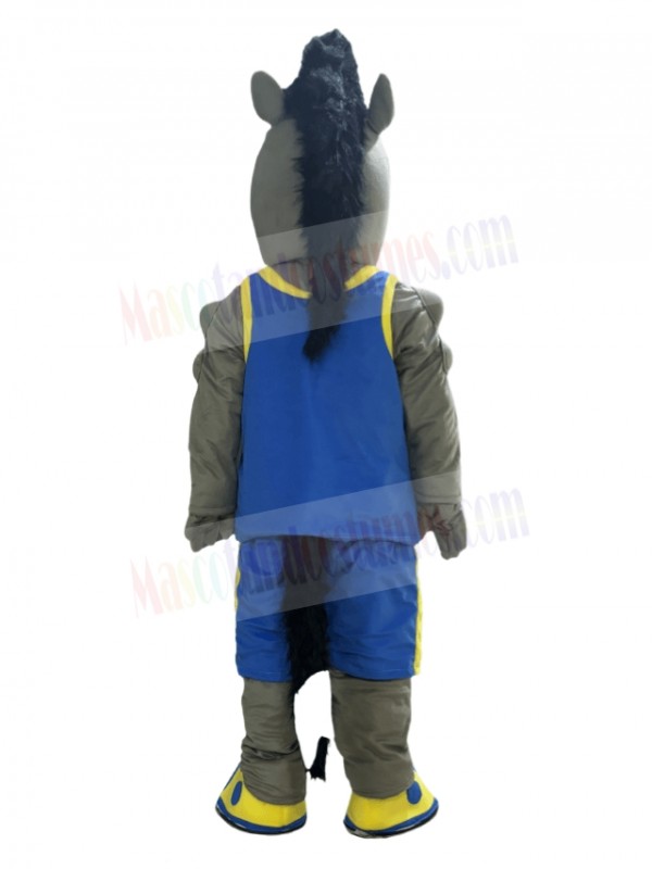 Mustang Horse mascot costume