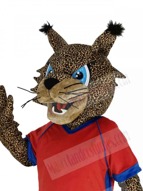 Bobcat mascot costume