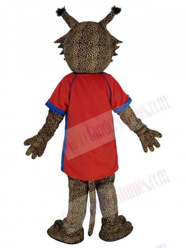 Bobcat mascot costume